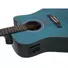 Kép 3/3 - DIMAVERY STW-90 Western Guitar, crystal blue