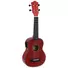 Kép 1/5 - DIMAVERY UK-100 Soprano ukulele, flamed red