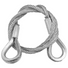 Kép 1/2 - EUROLITE Steel Rope 600x3mm silver with Thimbles
