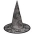 Kép 5/5 - EUROPALMS Halloween Witch Hat 3pc set, illuminated, 36cm