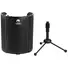 Kép 3/5 - OMNITRONIC AS-04 Desk-Microphone-Absorber System, foldable incl. tripod