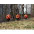Kép 3/5 - EUROPALMS Halloween Pumpkins with Stake, Set of 3, 39cm