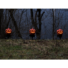 Kép 4/5 - EUROPALMS Halloween Pumpkins with Stake, Set of 3, 39cm