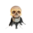 Kép 2/5 - EUROPALMS Halloween Skeleton Head with Stake, Set of 3, 29cm
