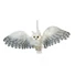 Kép 2/3 - EUROPALMS Halloween Snow Owl, animated, 80cm