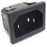 Kép 1/2 -  IEC chassis connector, vertical 15A