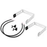 Kép 1/2 - OMNITRONIC BOB-4 Extension Bracket white 2x