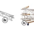 Kép 1/5 - ALUTRUSS Set TRILOCK 6082-2000 + Truss transport board
