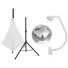 Kép 1/5 - EUROLITE Set Mirror ball 30cm with stand and tripod cover white