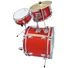 Kép 2/5 - DIMAVERY JDS-203 Kids Drum Set, red