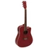 Kép 1/3 - DIMAVERY JK-510 Western guitar, cutaway, grained