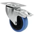 Kép 1/2 - ROADINGER Swivel Castor 100mm BLUE WHEEL with brake