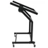 Kép 2/5 - OMNITRONIC Rack Stand 12U/10U adjustable on Wheels