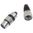 Kép 2/2 - OMNITRONIC XLR socket 3pin bk 10x