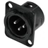 Kép 1/2 - NEUTRIK XLR mounting plug 3pin NC3MDL-1-BAG