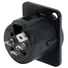 Kép 2/2 - NEUTRIK XLR mounting plug 3pin NC3MDL-1-BAG