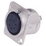 Kép 2/2 - NEUTRIK XLR mounting socket 5pin NC5FDL-1