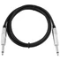 Kép 2/4 - OMNITRONIC Jack cable 6.3 mono 1m bk ROAD