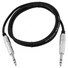 Kép 2/4 - OMNITRONIC Jack cable 6.3 stereo 1m bk ROAD