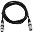 Kép 2/4 - OMNITRONIC XLR cable 3pin 0.5m bk