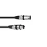 Kép 1/3 - OMNITRONIC XLR cable 3pin 0.2m bk