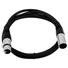 Kép 2/3 - OMNITRONIC XLR cable 5pin 0.5m bk