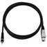 Kép 2/4 - OMNITRONIC Adaptercable RCA/XLR(F) 2m bk