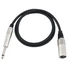 Kép 2/4 - OMNITRONIC Adaptercable XLR(M)/Jack mono 0.9m bk