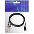 Kép 3/4 - OMNITRONIC Adaptercable 2xJack/2xRCA 3m bk