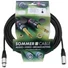 Kép 2/5 - SOMMER CABLE XLR cable 3pin 15m bk Neutrik