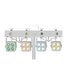 Kép 2/5 - EUROLITE LED KLS-180 Compact Light Set wh