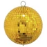 Kép 1/2 - EUROLITE Mirror ball 15cm gold