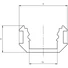 Kép 3/5 - EUROLITE Multiprofile for LED Strip silver 2m