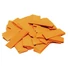 Kép 1/4 - TCM FX Slowfall Confetti rectangular 55x18mm, orange, 1kg