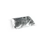 Kép 2/2 - TCM FX Metallic Confetti rectangular 55x18mm, silver, 1kg