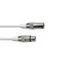 Kép 1/2 - EUROLITE DMX Cable XLR 3-pin 1m white