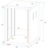 Kép 3/3 - ROADINGER Steel Rack SR-19, 18U