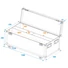 Kép 6/6 - ROADINGER Flightcase 2x LED TMH Bar-S120 with wheels