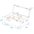 Kép 5/5 - ROADINGER Flightcase 4x LED THA-150F Theater Spot