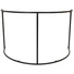 Kép 5/6 - OMNITRONIC Mobile DJ Screen Curved incl. Cover bk