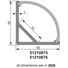 Kép 4/4 - EUROLITE Corner Profile für LED Strip silber 2m