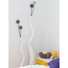 Kép 7/8 - EUROPALMS Design vase WAVE-100, white