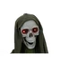 Kép 4/7 - EUROPALMS Halloween Figure Skeleton with green cape, animated, 170cm