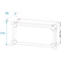 Kép 6/6 - ROADINGER Amplifier Rack PR-1, 3U, 47cm deep