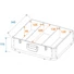 Kép 2/6 - ROADINGER CD Case ALU digital booking rounded rd