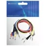 Kép 3/4 - OMNITRONIC Jack cable 6.3 Patchcord stereo 6x0.9m