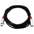 Kép 2/3 - OMNITRONIC XLR Cable 3-pin 5m bk/rd
