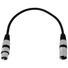Kép 2/3 - OMNITRONIC XLR Cable 3-pin 0.2m bk