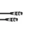 Kép 1/3 - OMNITRONIC Adaptercable XLR(F)/XLR(F) 0.2m bk