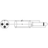 Kép 4/4 - OMNITRONIC Adapter Cable XLR(M)/Jack mono 5m bk